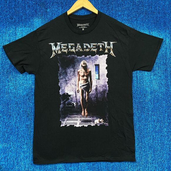 Megadeth Countdown to Extinction Track-List Metal Band Tee M - Picture 1 of 4